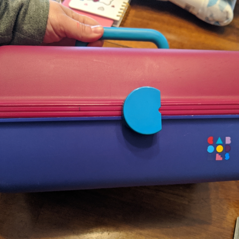 Vintage Original 80's Caboodle Make Up Case